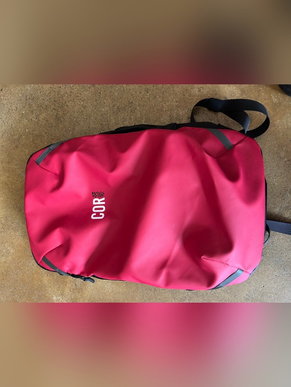 Red 28L COR Surf Travel Backpack $90 (retail $120) - Picture 5 of 8